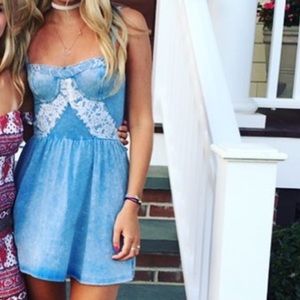 Top shop Petite blue dress